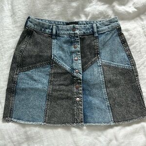 Rails Canyon Skirt - 2tone Snap Front